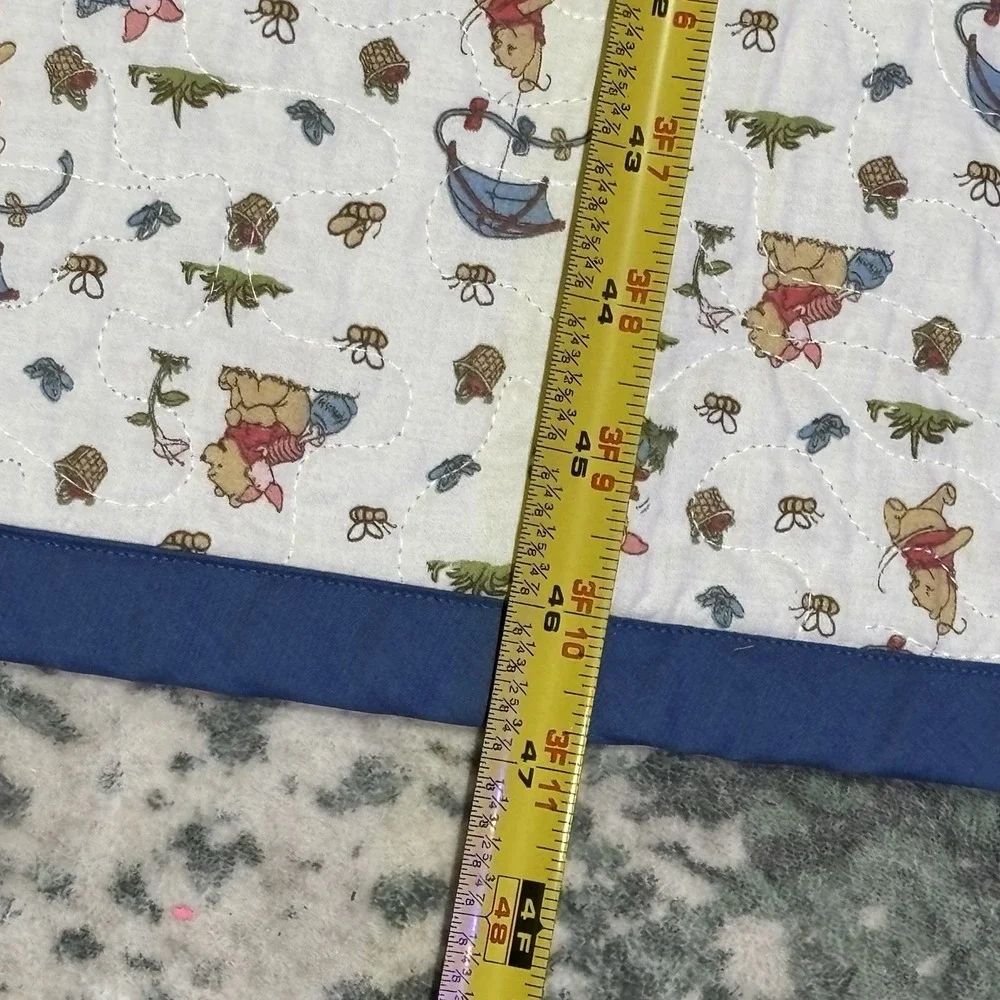 Disney Winnie Pooh day in the park Blanket 47X41